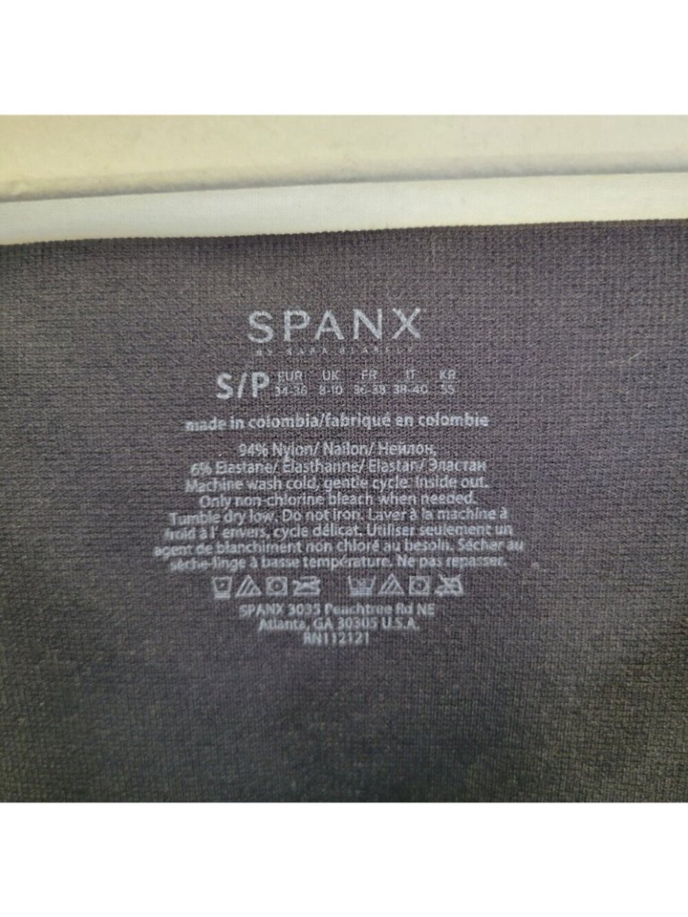Spanx Women's Small Shapewear Leggings Black - Picture 5 of 5